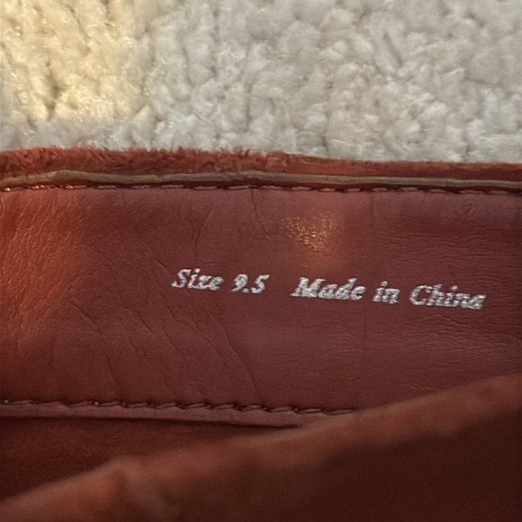 Dolce Vita 9.5 rust suede boots 👢 - Picture 6 of 7